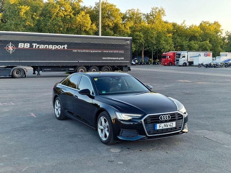 Schwarz Gebraucht 2021 Audi A6 Limousine | 27.099 € (Fairer Preis) - Bild 1/4