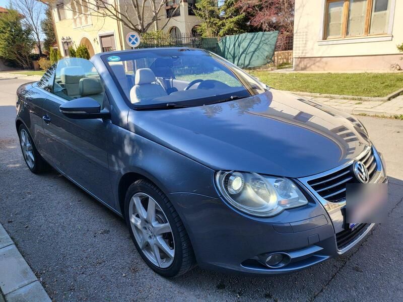 Grau Gebraucht 2008 VW Eos Cabrio | 5.950 € (Fairer Preis) - Bild 1/4
