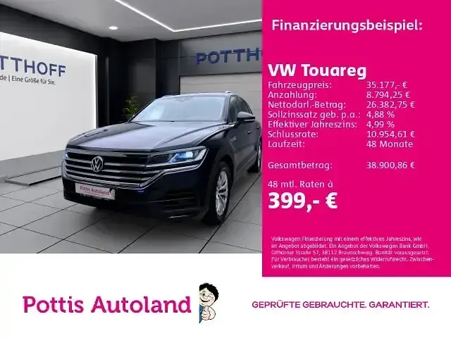 Gebraucht VW Touareg Basis 231 PS (169 kW) 2020 SUV