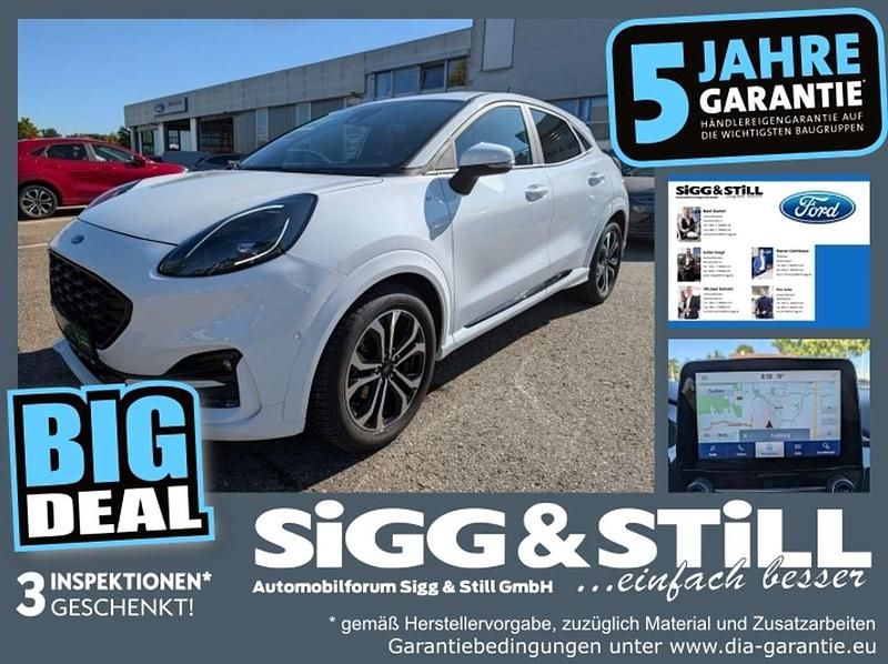 Frostweiß Gebraucht 2024 Ford Puma Gen-E ST-Line SUV | 19.750 € (Guter Preis) - Bild 1/4