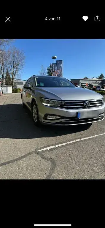Gebraucht VW Passat Business 150 PS (110 kW) 2021 Silber Kombi