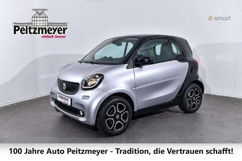 Silber Gebraucht 2017 Smart ForTwo Coupé Prime Coupé | 9.490 € (Fairer Preis) - Bild 1/4