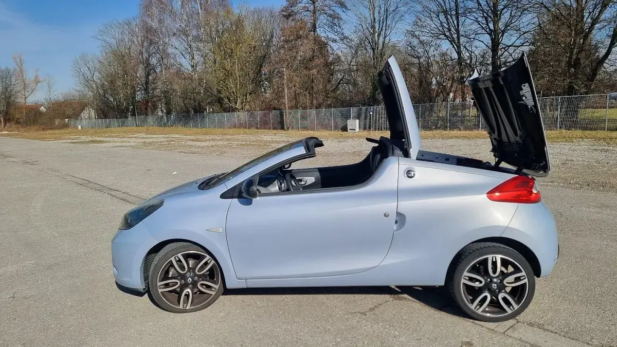 Gebraucht Renault Wind 2011 Silber Cabrio