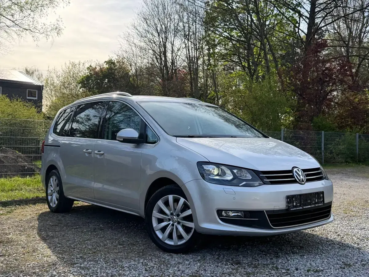 Brugt VW Sharan Highline 150 HK (110 kW) 2016 Sølv MPV