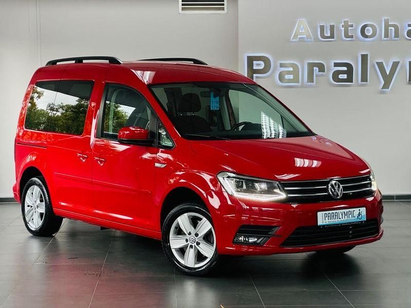 Gebraucht VW Caddy Comfortline 125 PS (91 kW) 2016 Rot Van / Kleinbus