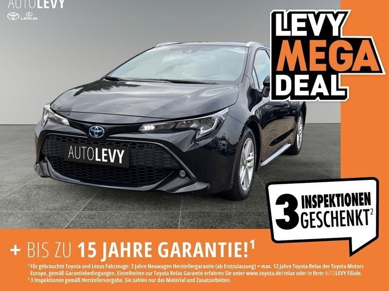 Schwarz (metallic) Gebraucht 2022 Toyota Corolla Kombi | 21.888 € (Fairer Preis) - Bild 1/4