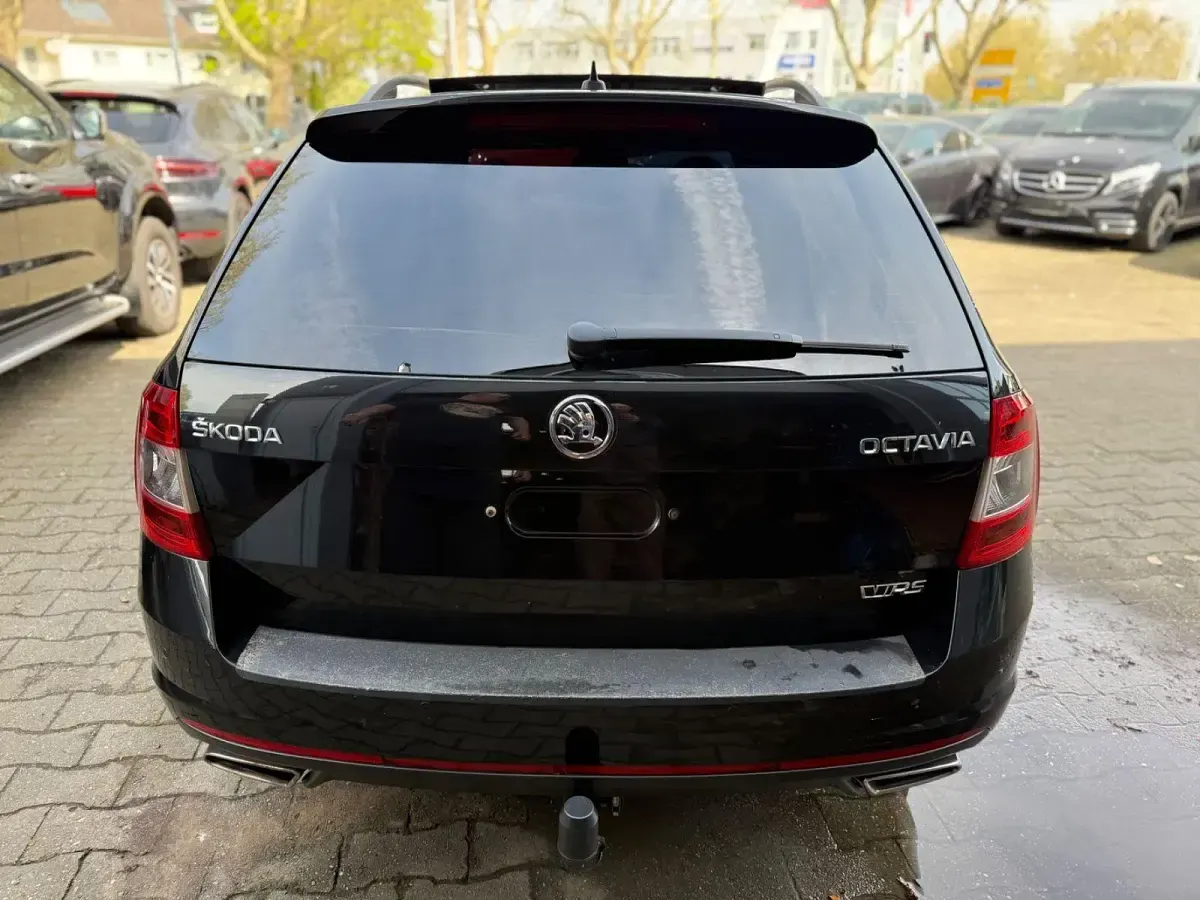 Gebraucht Skoda Octavia RS 184 PS (135 kW) 2015 Schwarz Kombi
