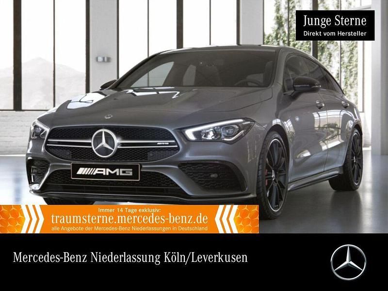 Grau Gebraucht 2021 Mercedes CLA35 AMG AMG Limousine | 37.890 € (Guter Preis) - Bild 1/3