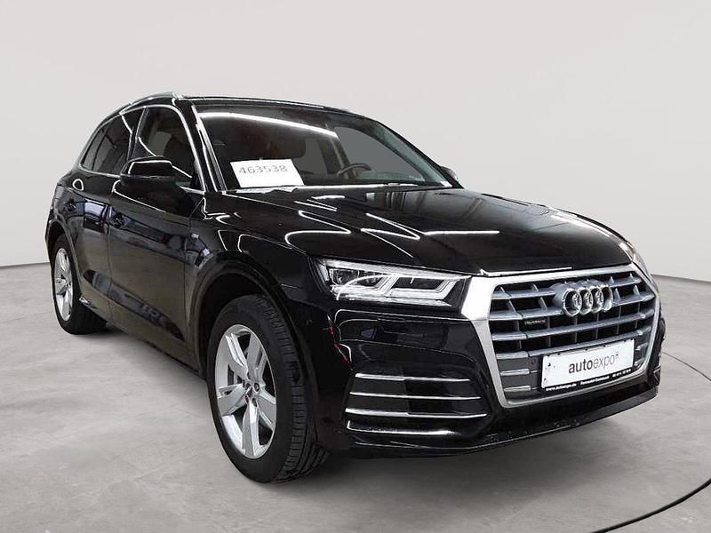 Mythosschwarz metallic Gebraucht 2020 Audi Q5 Sport SUV | 26.290 € (Guter Preis) - Bild 1/4