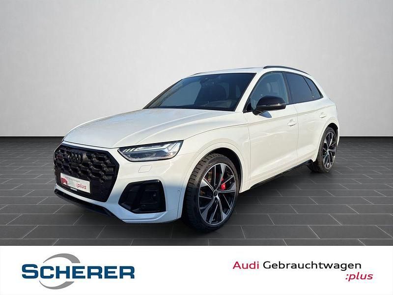 Gebraucht Audi SQ5 Business 341 PS (250 kW) 2023 Gletscherweiß metallic (metallic) SUV