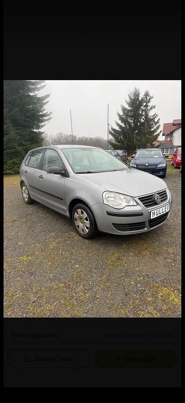 Gebraucht VW Polo 69 PS (50 kW) 2008 Grau Kleinwagen