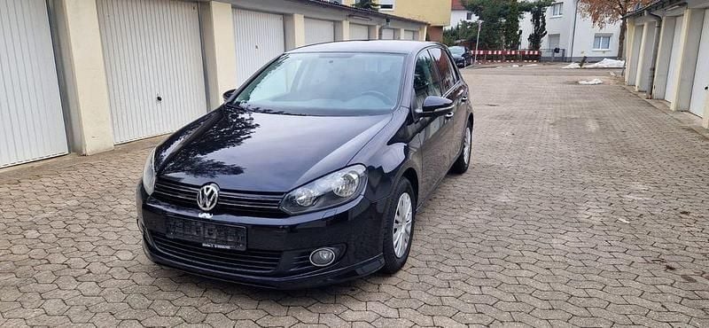 Gebraucht VW Golf VI 102 PS (75 kW) 2009 Schwarz Kleinwagen