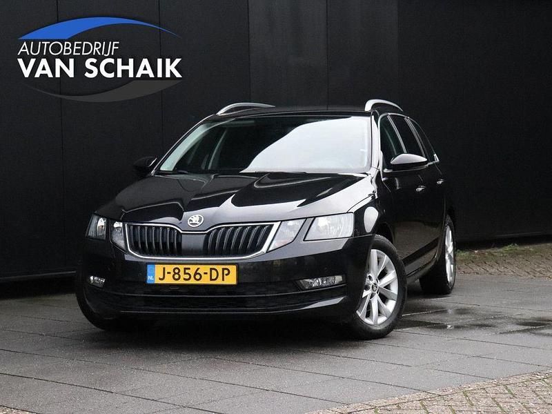 Gebraucht Skoda Octavia Business Line 116 PS (85 kW) 2019 Schwarz Kombi