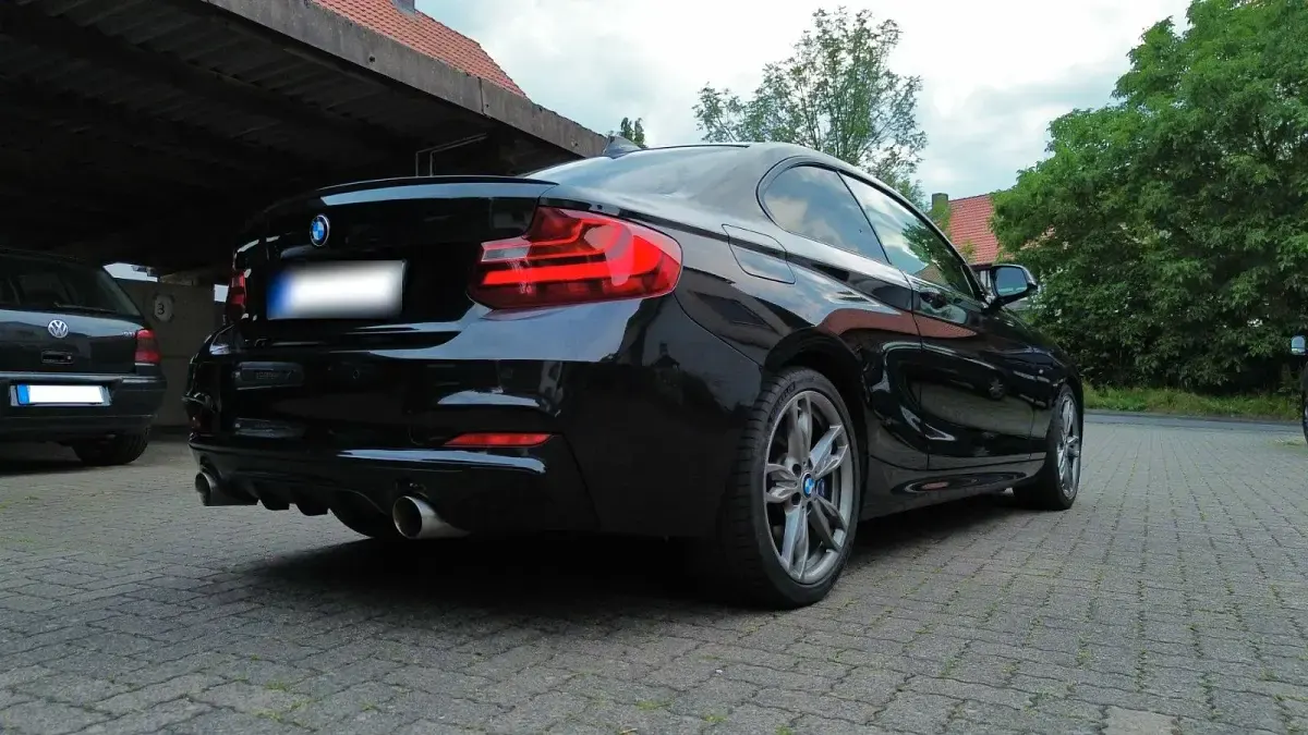 Gebraucht BMW M235 M Performance 326 PS (239 kW) 2014 Schwarz Coupé