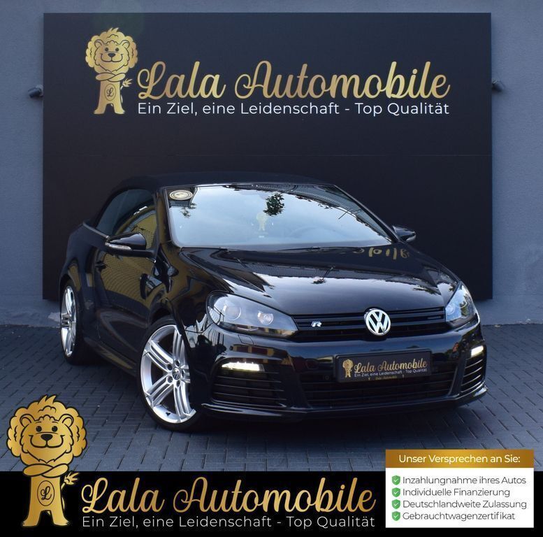 Schwarz Gebraucht 2013 VW Golf Cabriolet R Cabrio | 19.980 € - Bild 1/4