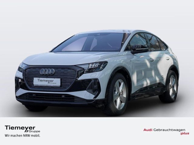 Gletscherweiß metallic Gebraucht 2024 Audi Q4 Sportback e-tron Ambiente SUV | 51.630 € - Bild 1/4