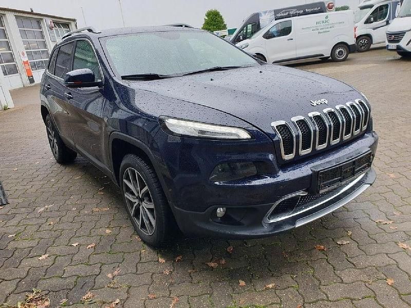 True blue pearl coat Gebraucht 2014 Jeep Cherokee Limited SUV | 9.850 € (Guter Preis) - Bild 1/4
