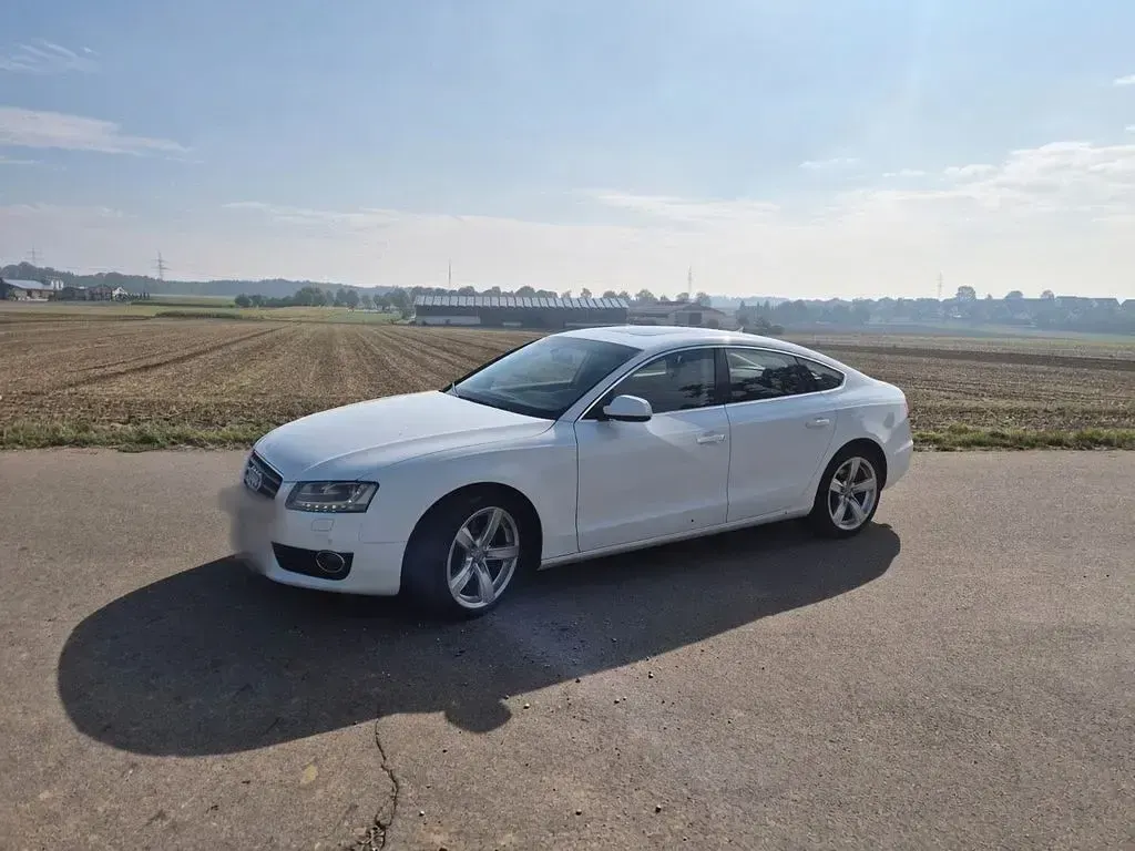 Gebraucht Audi A5 Sportback Sport 190 PS (139 kW) 2010 Weiß Kleinwagen