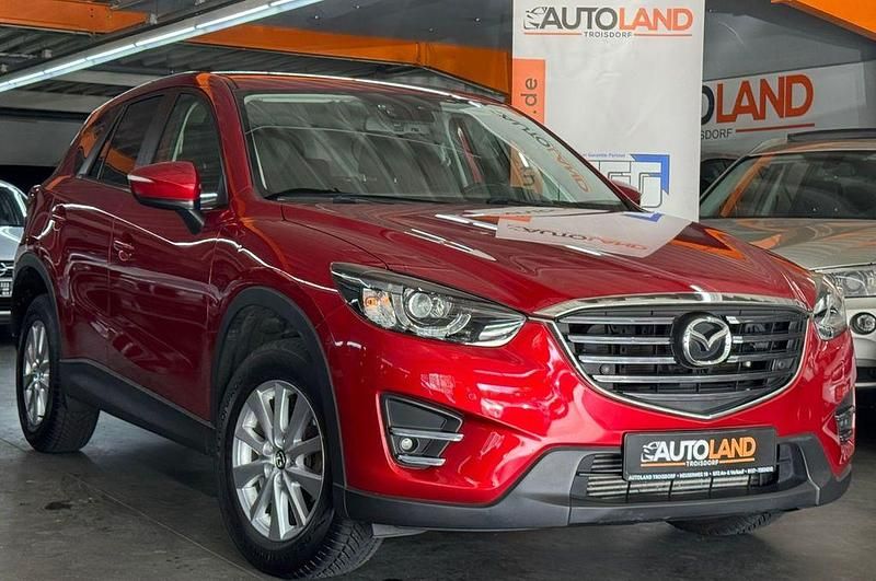 Gebraucht Mazda CX-5 Exclusive-Line 150 PS (110 kW) 2016 Rot SUV