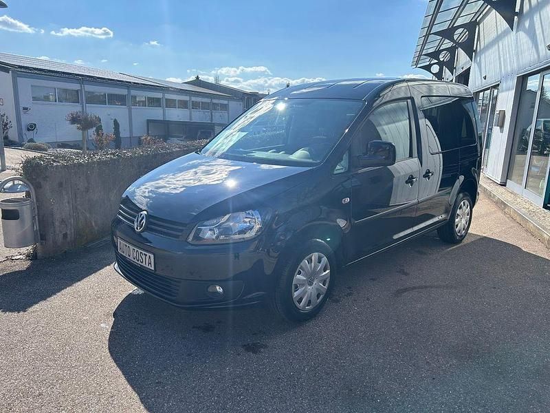 Gebraucht VW Caddy Trendline 86 PS (63 kW) 2011 Schwarz Van / Kleinbus
