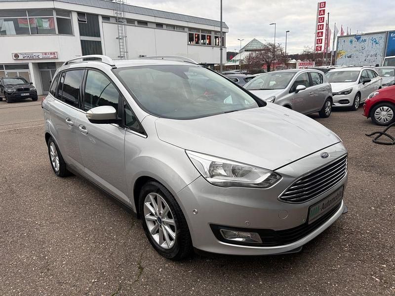 Gebraucht Ford Grand C-Max Titanium 150 PS (110 kW) 2016 Silber Van / Kleinbus