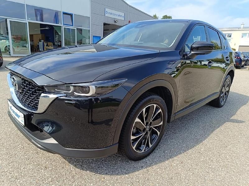 Jet black (metallic) Gebraucht 2023 Mazda CX-5 Ad'Vantage SUV | 35.880 € (Fairer Preis) - Bild 1/4