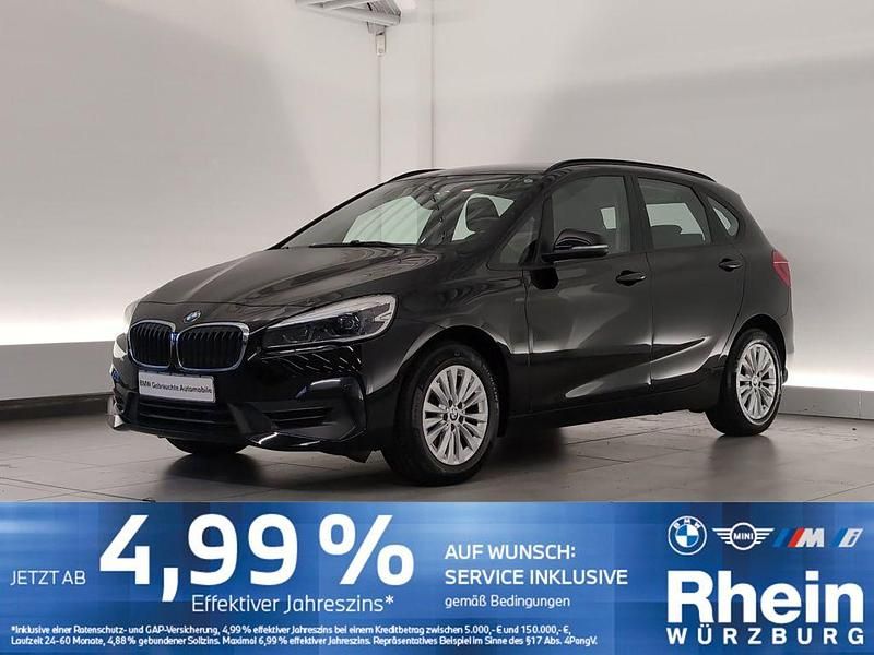 Schwarz Gebraucht 2021 BMW 218 Active Tourer Van / Kleinbus | 19.340 € (Fairer Preis) - Bild 1/4