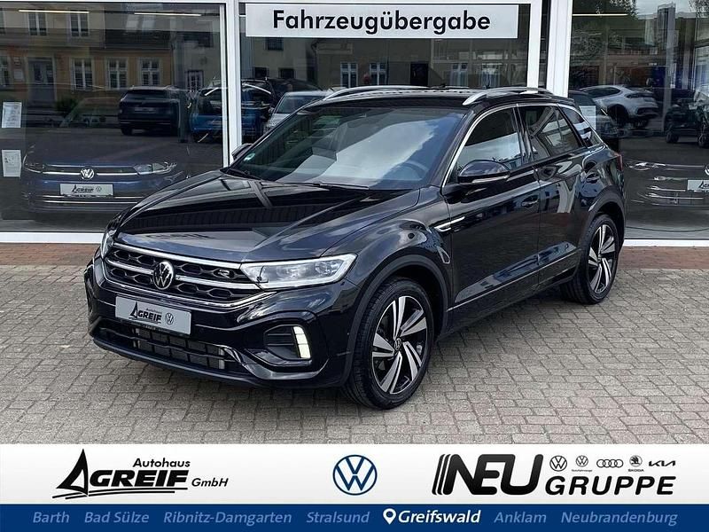 Deep black Gebraucht 2024 VW T-Roc R-line SUV | 31.950 € (Fairer Preis) - Bild 1/4