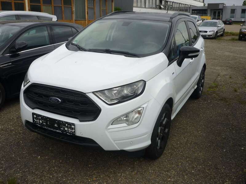 Weiß frostweißdach schwarz Gebraucht 2019 Ford Ecosport ST-Line SUV | 13.750 € (Fairer Preis) - Bild 1/4