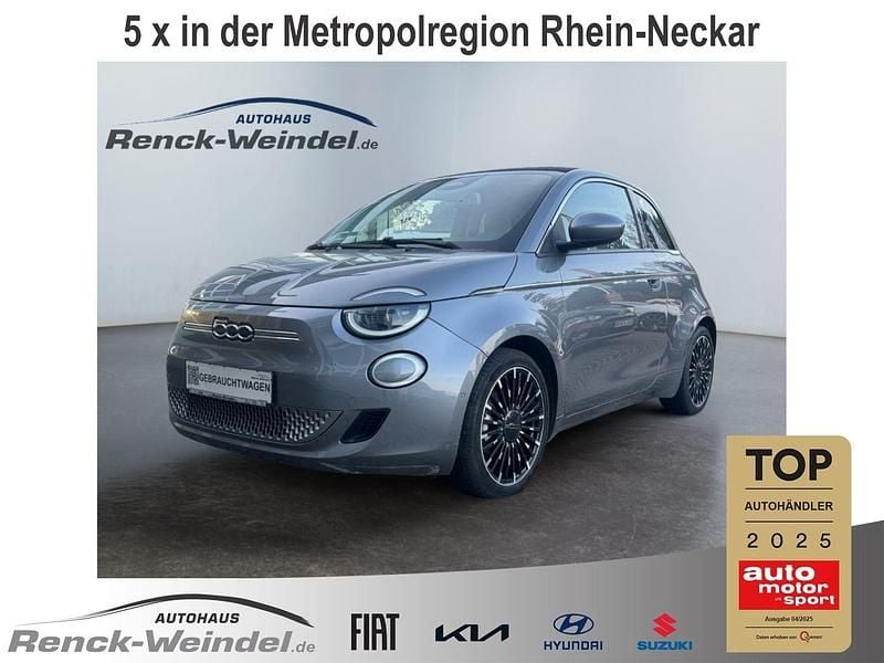 Gebraucht Fiat 500e La Prima 86 kW (118 PS) 2020 Blau Cabrio