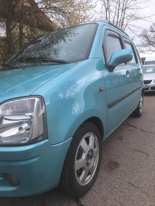 Gebraucht Opel Agila 75 PS (55 kW) 2004 Grün Van / Kleinbus