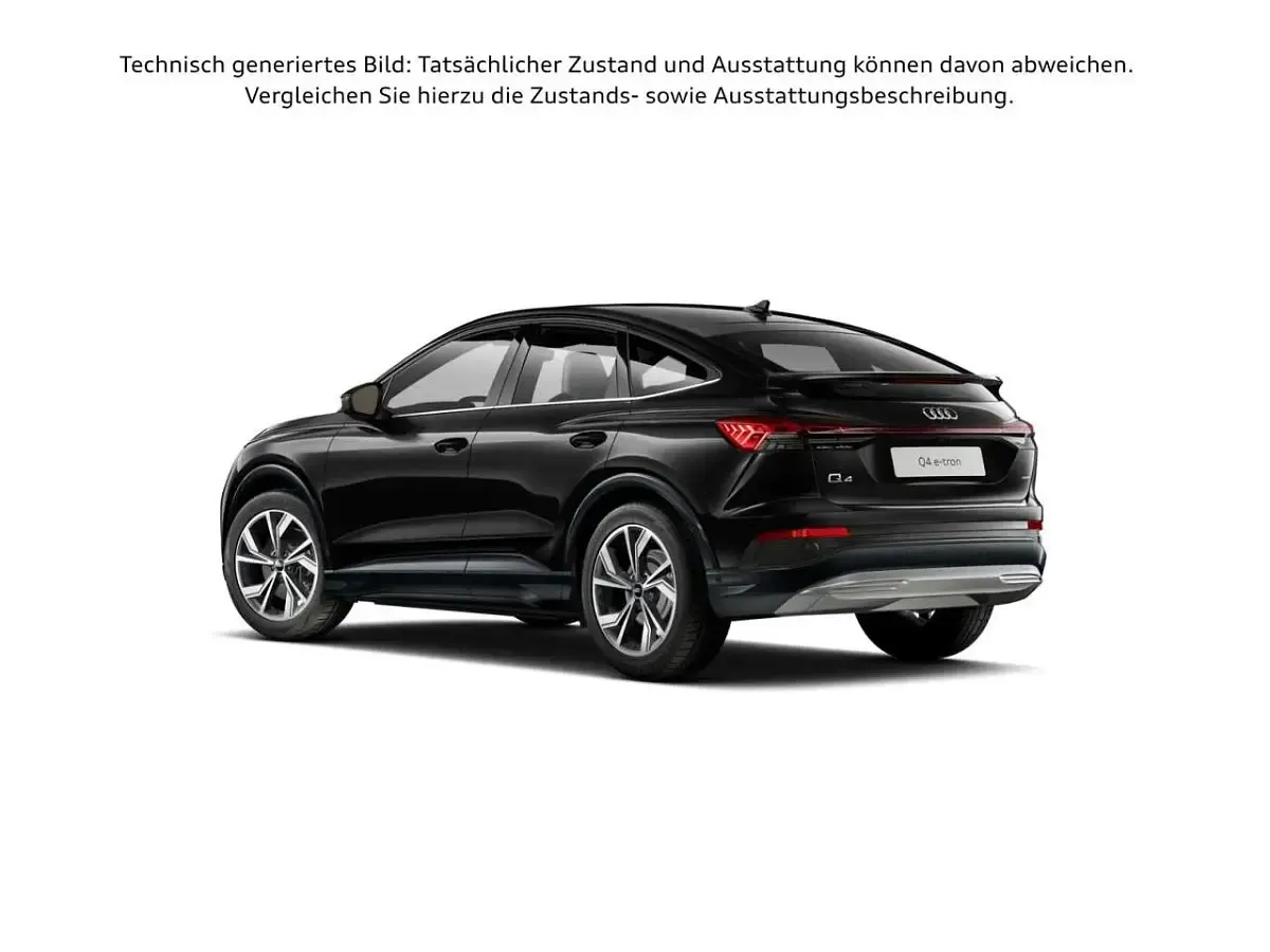 Gebraucht Audi Q4 e-tron 219 kW (299 PS) 2023 0e mythosschwarz metallic SUV