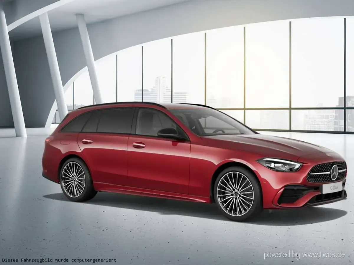 Gebraucht Mercedes C300 AMG line 265 PS (194 kW) 2024 Manufaktur lack manufaktur pat Kombi