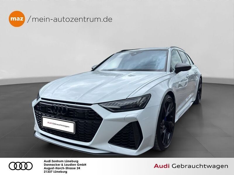 Gletscherweiß metallic Gebraucht 2023 Audi RS6 Performance Kombi | 107.980 € (Guter Preis) - Bild 1/4