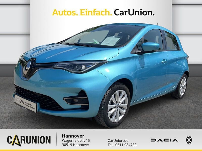 Aquamarinblau Gebraucht 2021 Renault Zoe Experience Kleinwagen | 13.975 € (Fairer Preis) - Bild 1/4