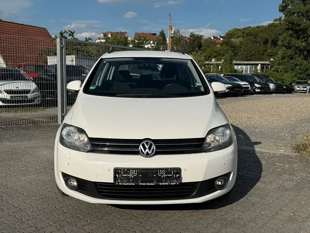 Gebraucht VW Golf VI Comfortline 122 PS (89 kW) 2009 Weiß Kleinwagen