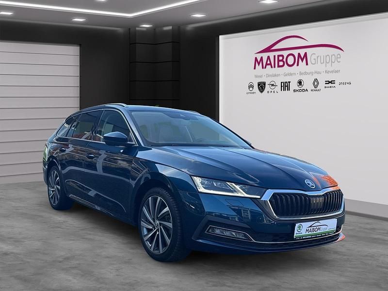 Lavablau metallic Gebraucht 2021 Skoda Octavia Style Kombi | 20.990 € (Guter Preis) - Bild 1/4