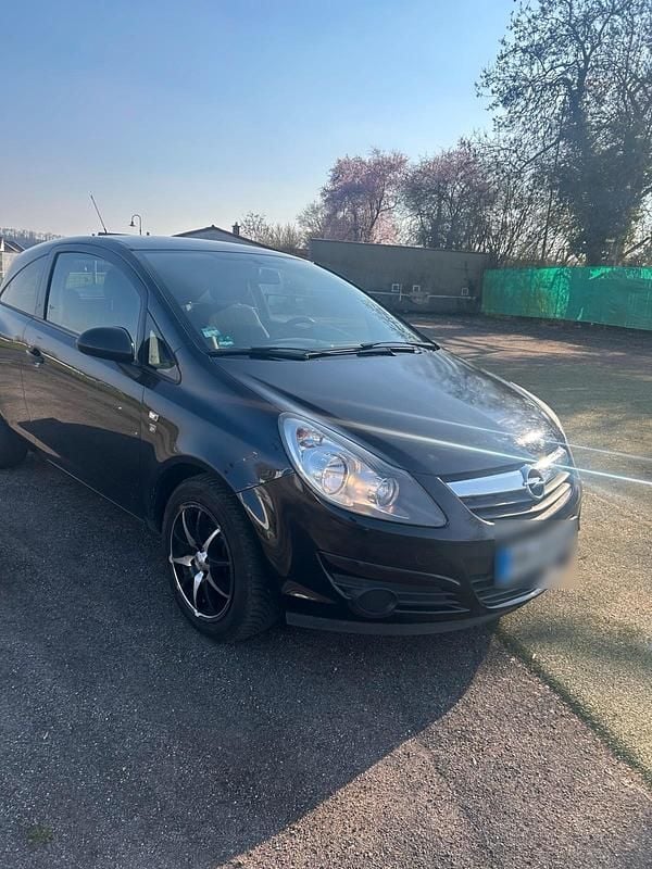 Gebraucht Opel Corsa 90 PS (66 kW) 2010 Schwarz Kleinwagen