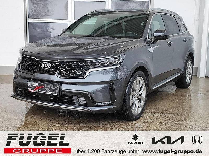 (abt) graphite met. Gebraucht 2021 Kia Sorento Platinum SUV | 36.999 € (Fairer Preis) - Bild 1/4