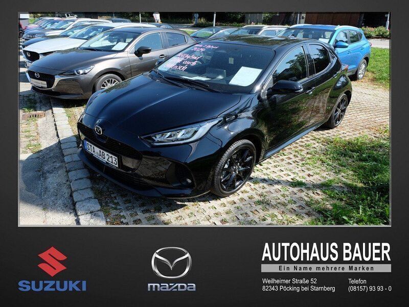 Schwarz Gebraucht 2024 Mazda 2 Homura-Line Limousine | 27.960 € - Bild 1/4