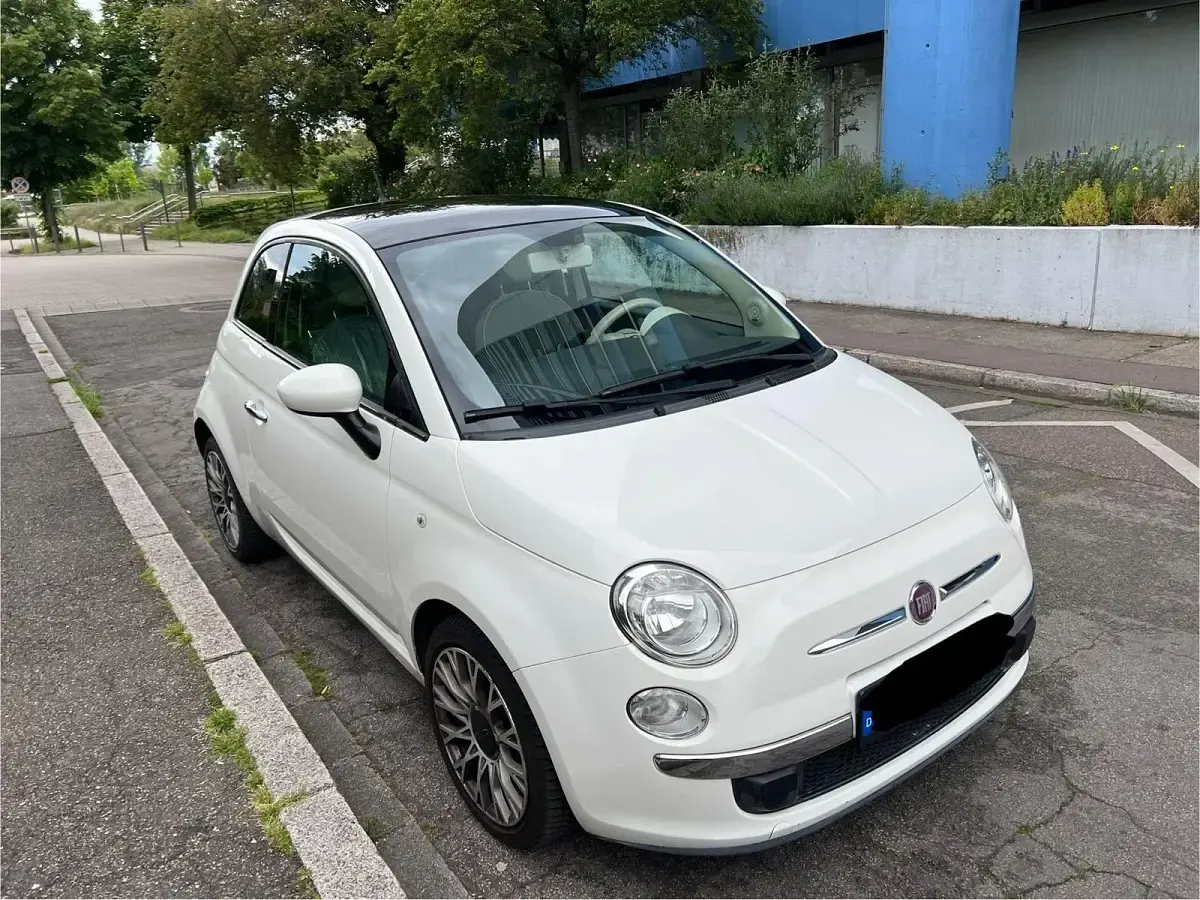 Gebraucht Fiat 500 95 PS (69 kW) 2014 Weiß Kleinwagen