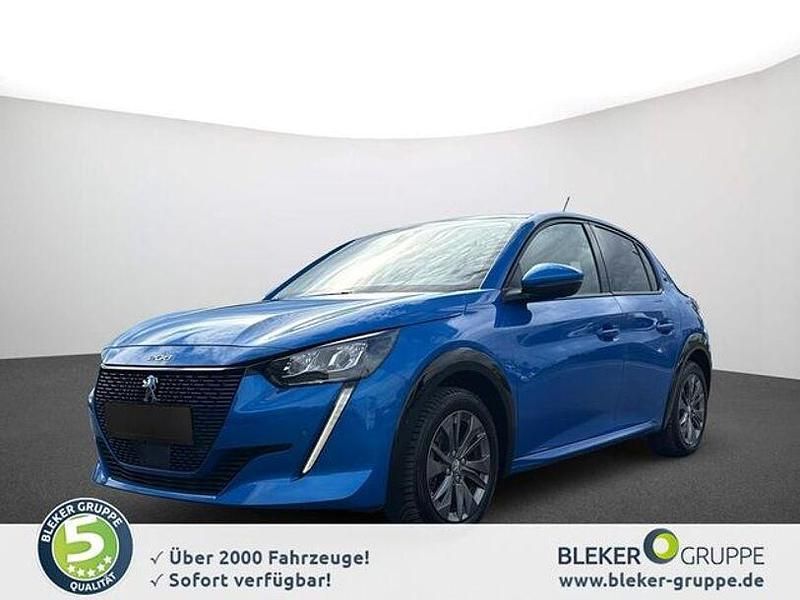 Vertigo blau Gebraucht 2020 Peugeot e-208 Allure Kleinwagen | 13.690 € (Guter Preis) - Bild 1/4