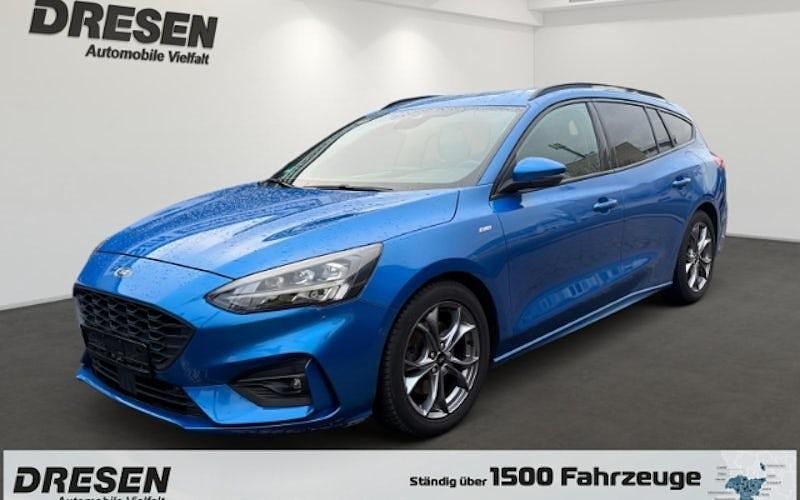 Gebraucht Ford Focus ST-Line X 125 PS (91 kW) 2020 Blau Kombi