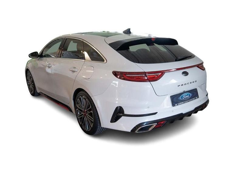 Gebraucht Kia ProCeed GT 204 PS (150 kW) 2021 Hw2) deluxeweiss met. (weiss Kombi