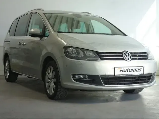 Gebraucht VW Sharan Highline 200 PS (147 kW) 2013 Silber Van / Kleinbus
