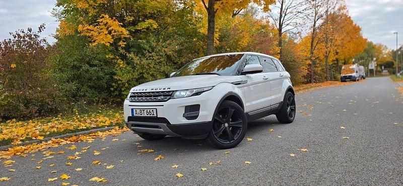Weiß Gebraucht 2013 Land Rover Range Rover evoque Prestige SUV | 10.900 € (Guter Preis) - Bild 1/4