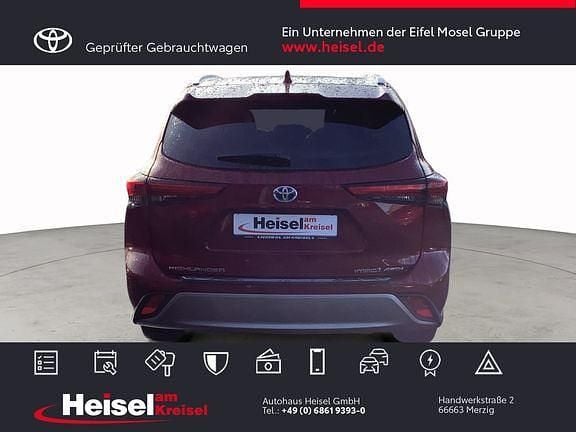 Gebraucht Toyota Highlander Luxury 248 PS (182 kW) 2021 Tokiorot perleffekt SUV