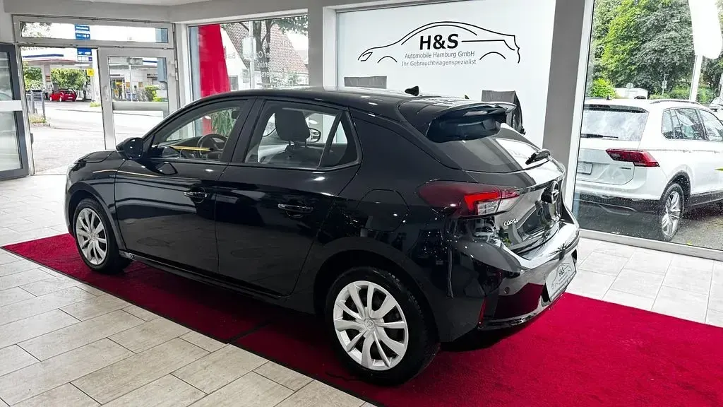 Gebraucht Opel Corsa Edition 101 PS (74 kW) 2022 Diamant schwarz/karbon schwarz Kleinwagen