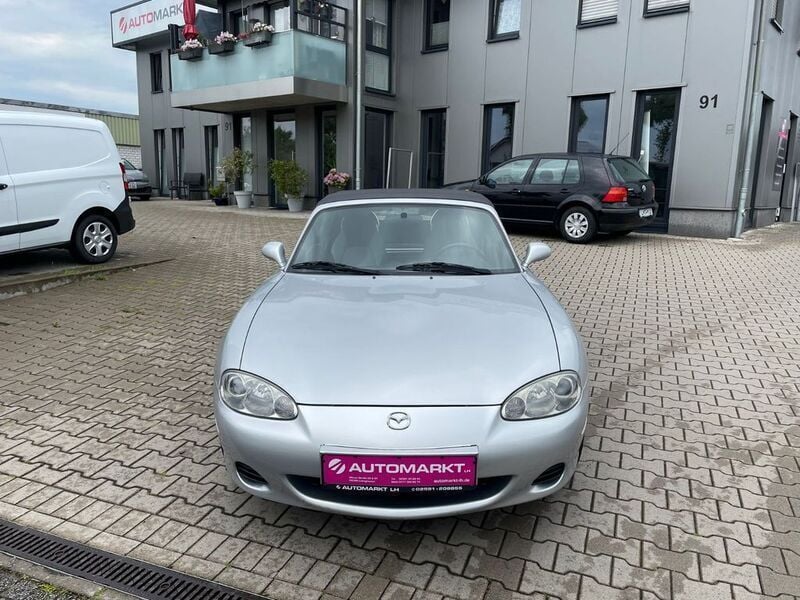 Silber Gebraucht 2001 Mazda MX5 Cabrio | 4.490 € - Bild 1/4