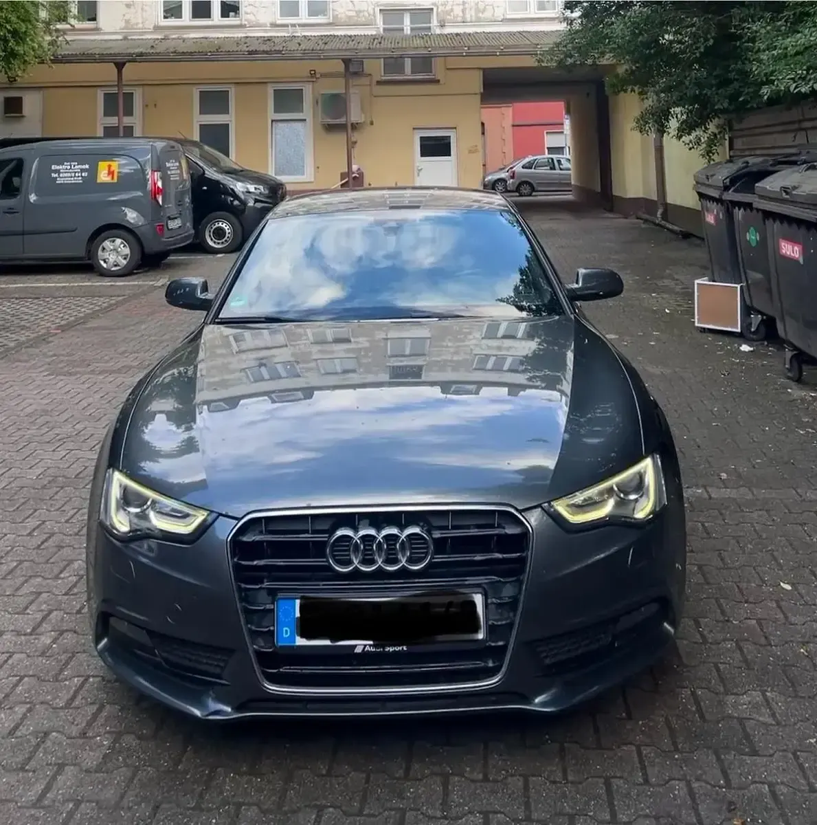 Second-hand Audi A5 S-Line 204 CP (150 kW) 2013 Gri Coupe